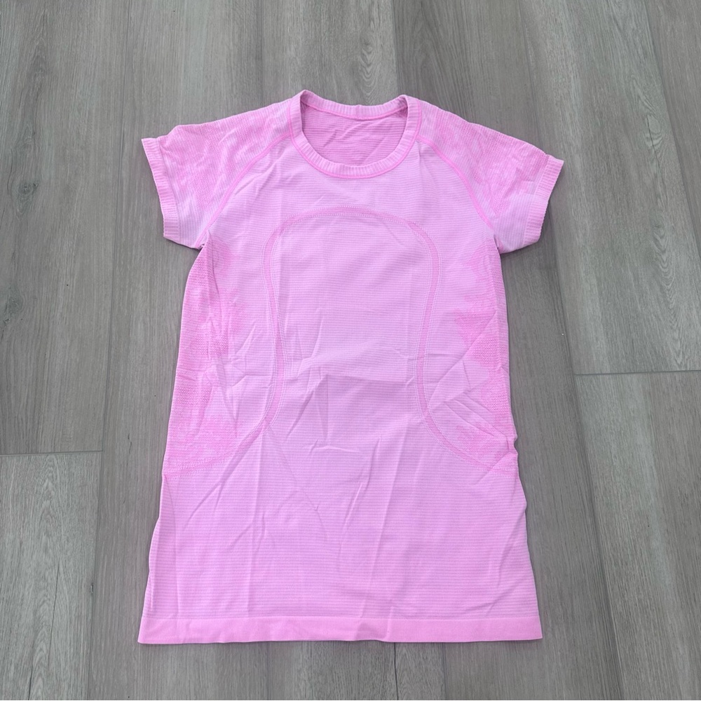 lululemon athletica Pink Short Sleeve Tee